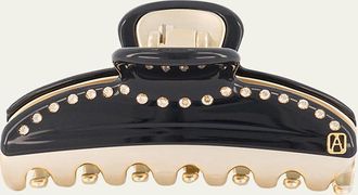 Alexandre de Paris Swarovski Crystal Jaw Hair Clip