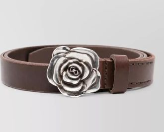 Our Legacy leather rose belt