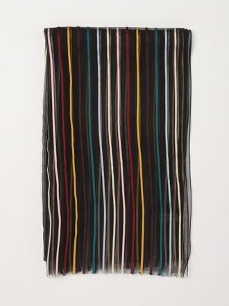 Paul Smith Sciarpa in misto seta a righe