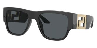 Versace Dark Grey Square Mens Sunglasses VE4403 GB1/87 57