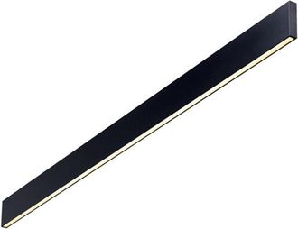 Ideal Lux Aplique De Pared Led Integrado Lineal Decorativo Negro, 4000k