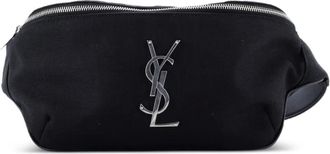 Saint Laurent Classic Monogram Canvas belt bag - Zwart