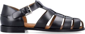 Sebago Gurkha Tale Cage Sandal - Dames - Sandalen - Zwart - 36 1/2 EU - Leer - Schoenen