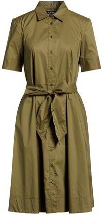 Ralph Lauren COTTON-BLEND SHIRTDRESS