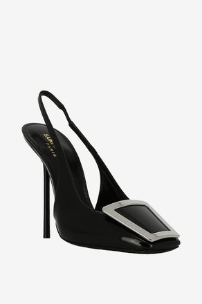 Saint Laurent Slingback-Pumps aus Lackleder Maxine 115