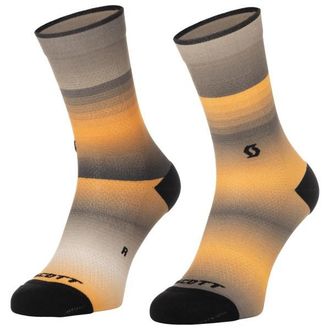 Scott Sock Gradient Stripes Crew Velosocken - Unisex | beige