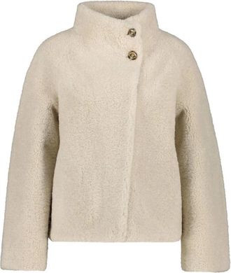 Rino&Pelle Denu Teddy Jas - Dames - Jassen - Beige - L - Jassen