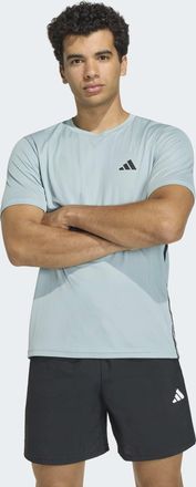 adidas T-Shirt ADIDAS PERFORMANCE WE BAS 3S T, Herren, Gr. XXL, wonder sage, schwarz, Obermaterial: 100% Polyester, Shirts T-Shirt