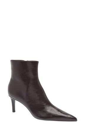 Mango Valle Pointed Toe Bootie in Burgundy at Nordstrom, Size 9.5Us
