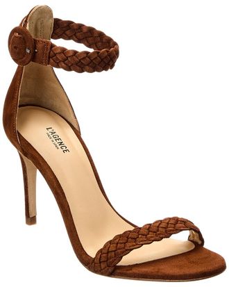 L'agence Lagence Larissa Suede & Leather Sandal
