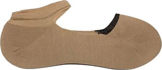Antipast Sokken met uitgesneden details - Beige