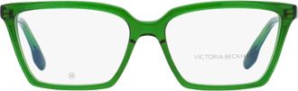 Victoria Beckham VB2653 Flared Rectangle Eyeglasses - Green