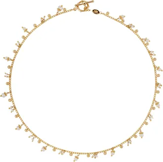 Gas Bijoux Necklace Gold Plated Tangerine Psp