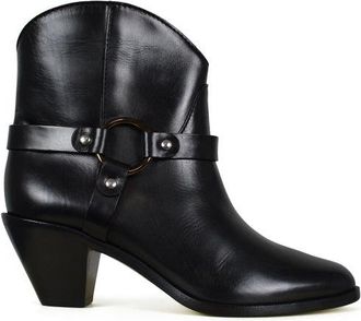 Francesco Russo lederen laarzen