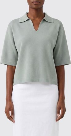 Max Mara Polo in viscosa a maniche corte con spalle scese e scollo a V
