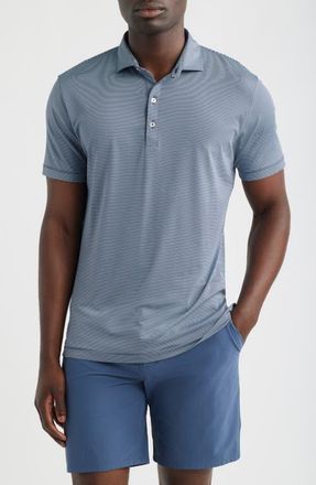Johnnie-O Lyndon Classic Fit Polo in Navy Tonal at Nordstrom, Size Xx-Large