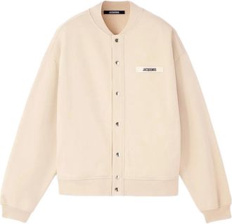Jacquemus Cardigan The Gros Grain con applicazione - Toni neutri