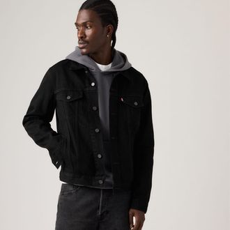 Levi's Trucker Jacket - Mens - 2XL - Black