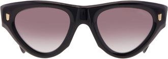 Cutler and Gross Smoke Gradient Cat Eye Ladies Sunglasses CGSN992650 001 50