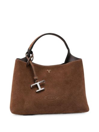 Tod's Tods T Tijdloze microleren handtas