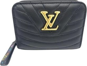 Louis Vuitton Pre-owned Wallets, female, Black, Size: ONE SIZE Pre-owned Vintage Leather Wallet
