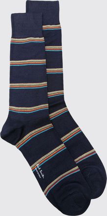 Paul Smith Calze a righe multicolor in misto cotone organico elasticizzato