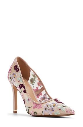 Ted Baker Cara Icon Pointed Toe Pump in Other Purple at Nordstrom, Size 7