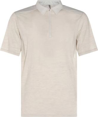 Arc'teryx Polo con zip - Toni neutri