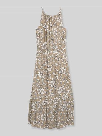 Tom Tailor Tailliertes Freizeitkleid aus reiner Viskose in Khaki, Gr&ouml;&szlig;e 34
