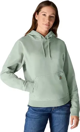 Carhartt Work in Progress Hoodie Womens Blue French Terry Relaxed Fit Midweight Pullover POSH234