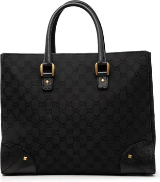 Gucci Pre-owned Gucci GG Canvas Nailhead Handbag Ladies OT8E5YT3PU3EJV62
