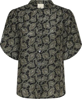 Julie Fagerholt - Heartmade Mujer, Blusas y Camisas, Verde, Talla: M
