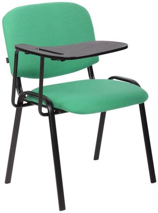 Clp Silla Conferencia Ken Con Mesa Plegable & En Tela Verde