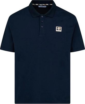 Aquascutum Polo Shirts - Heren - Polos - Blauw - S - Katoen - Tops