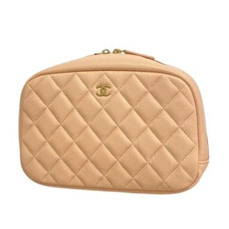 Chanel Pre-owned Mini Bags, female, Pink, Size: ONE SIZE Pre-owned Pouch