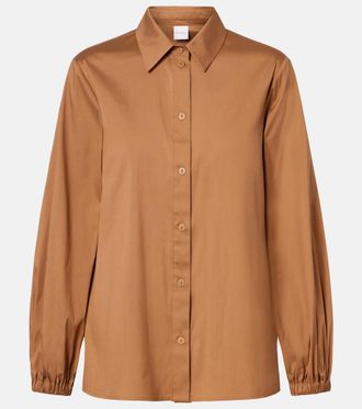 Max Mara Fertile cotton-blend shirt