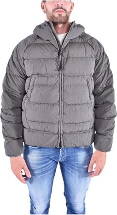 C.P. Company Eco Chrome-R Medium Jas - Heren - Winterjassen - Grijs - M - Nylon - Jassen