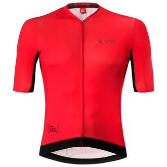 LOEFFLER Bike Jersey Full-Zip Curro Hotbond Velotrikot f&uuml;r Herren | rot