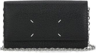 Maison Margiela unisex, Tassen, Zwart, Maat: ONE Size Leer