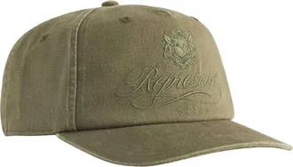 Represent Geborduurde Embleem Baseball Cap (Dennengroen)