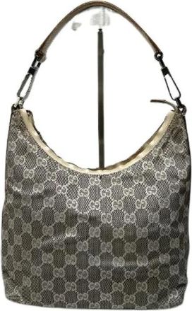 Gucci Pre-owned Leren Schoudertas - Dames - Vintage Schoudertas - Wit - ONE Size - Leer - Vintage
