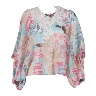 Ermanno Scervino Blouse - female - Ermanno Scervino - Blouses - Multicolor - S - Blouses & Shirts