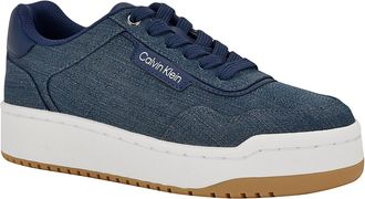 Calvin Klein Womens Womens Adryen Sneaker - Blue - 7H