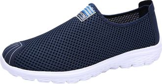 Generic Shoes Mens Olive Mens Shoes Fashion Shoes Running Mens Trainers Yellow Mens Waterproof, darkblue, 9.5 UK