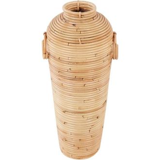 Beliani Beliani - Vaso decorativo in rattan intrecciato 50 cm naturale stile rustico Boho Elatia