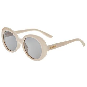Bertha Sunglasses Annie Polarized Sunglasses in Cream/black at Nordstrom