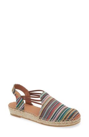 Toni Pons Noa-Bo Espadrille Flat in Multi at Nordstrom, Size 5.5-6Us
