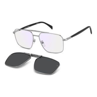 David Beckham Db 1187/G/C Square-Frame Dual-Lens Sunglasses