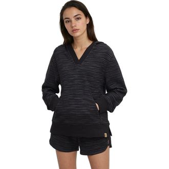 tentree Shore Hoodie in Meteorite Black Flash Stripe at Nordstrom, Size X-Small