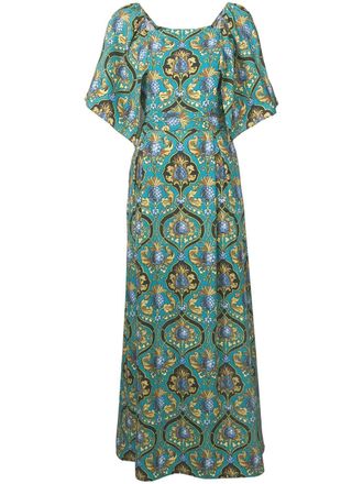 La DoubleJ Vestito con stampa - Blu